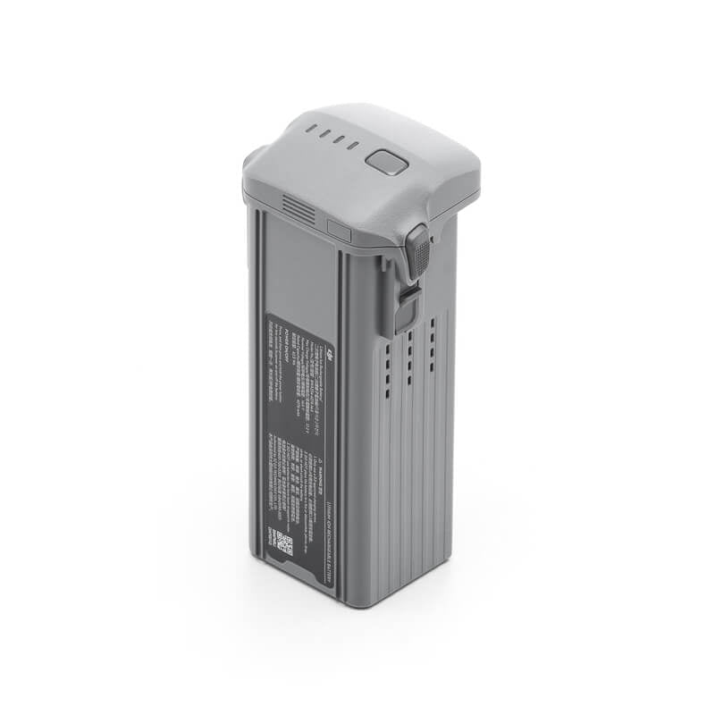 Gray battery pack on a white background