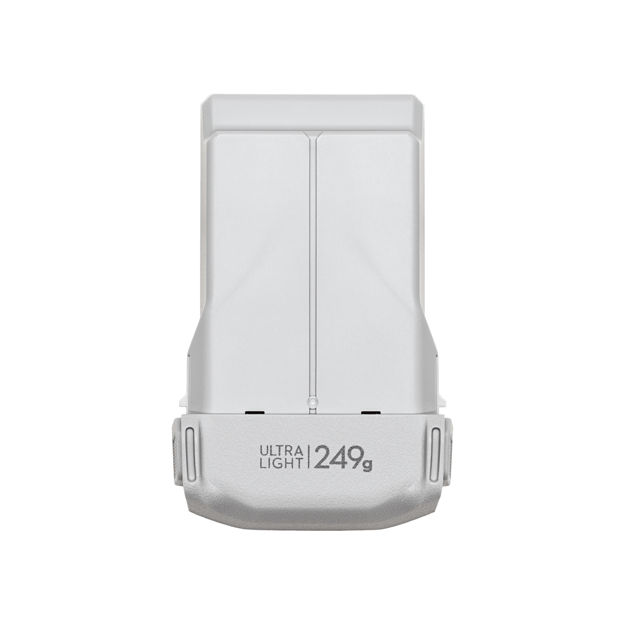 White electronic device with 'Ultra Light 249g' text on a black background