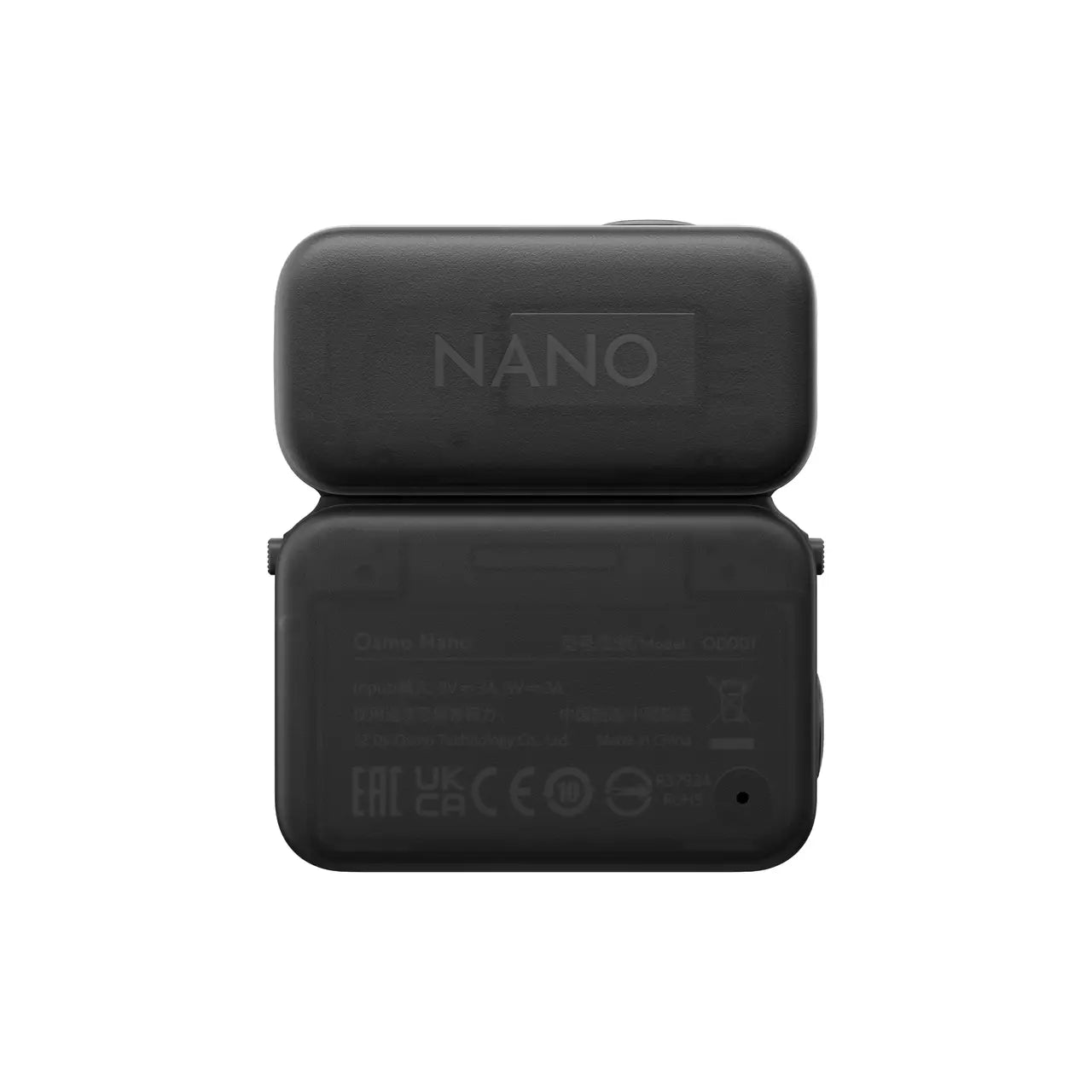 Black case with 'NANO' branding on a white background