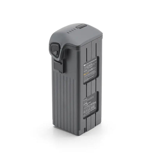 Black battery pack on a white background