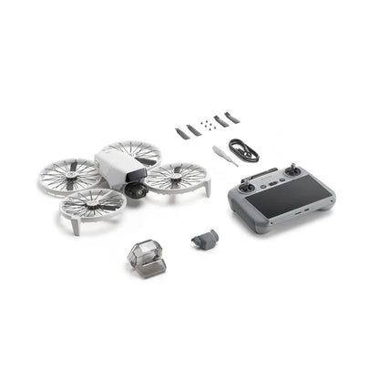 DJI flip RC 2 controller with accessories in white background