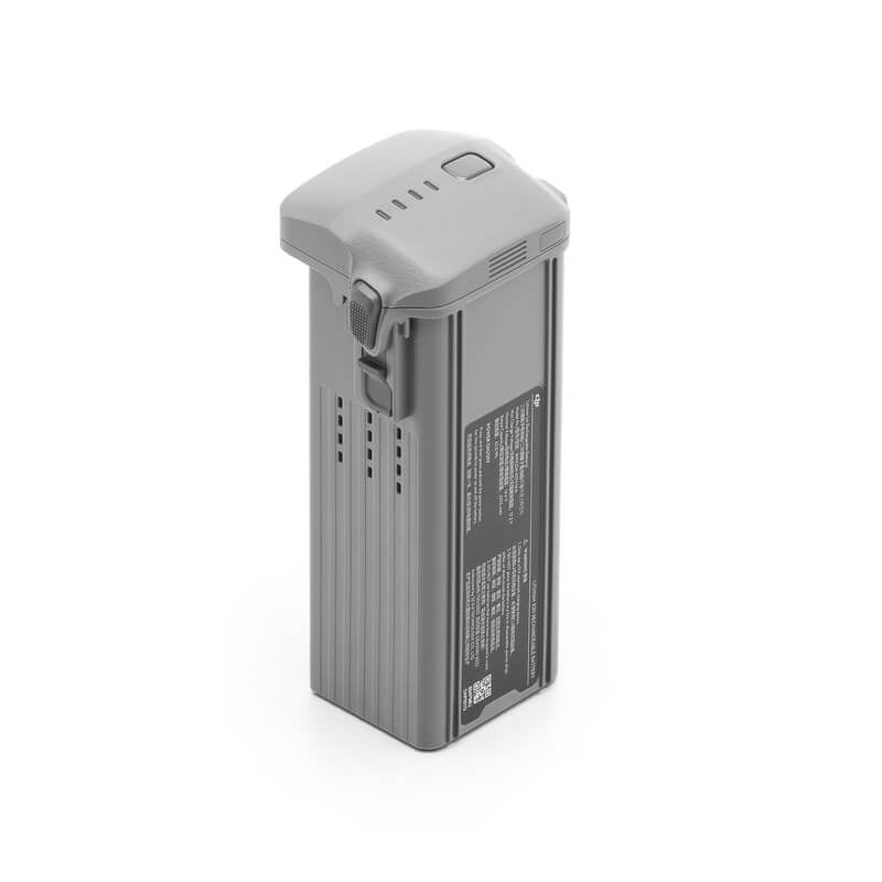 Gray battery pack on a white background