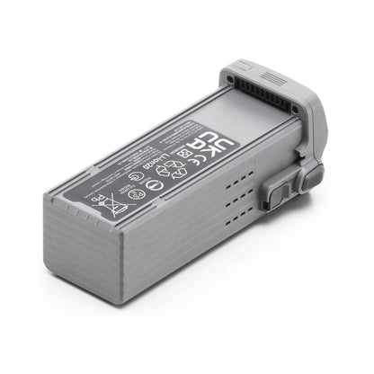 Gray electronic device with labels on a white background