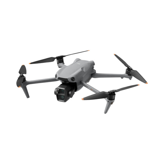 DJI Air 3S Gray drone with four propellers on a white background