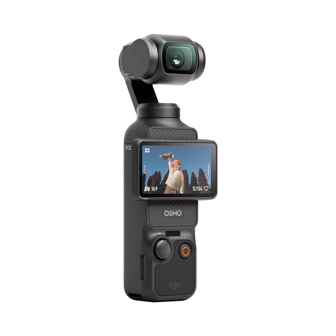 DJI Osmo pocket 3 camera on a white background