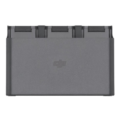 Gray battery with a brand logo on a white background