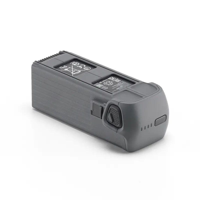 Gray battery pack on a white background