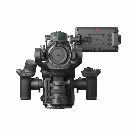 DJI Ronin 4D 6K gimbal stabilizer on a white background