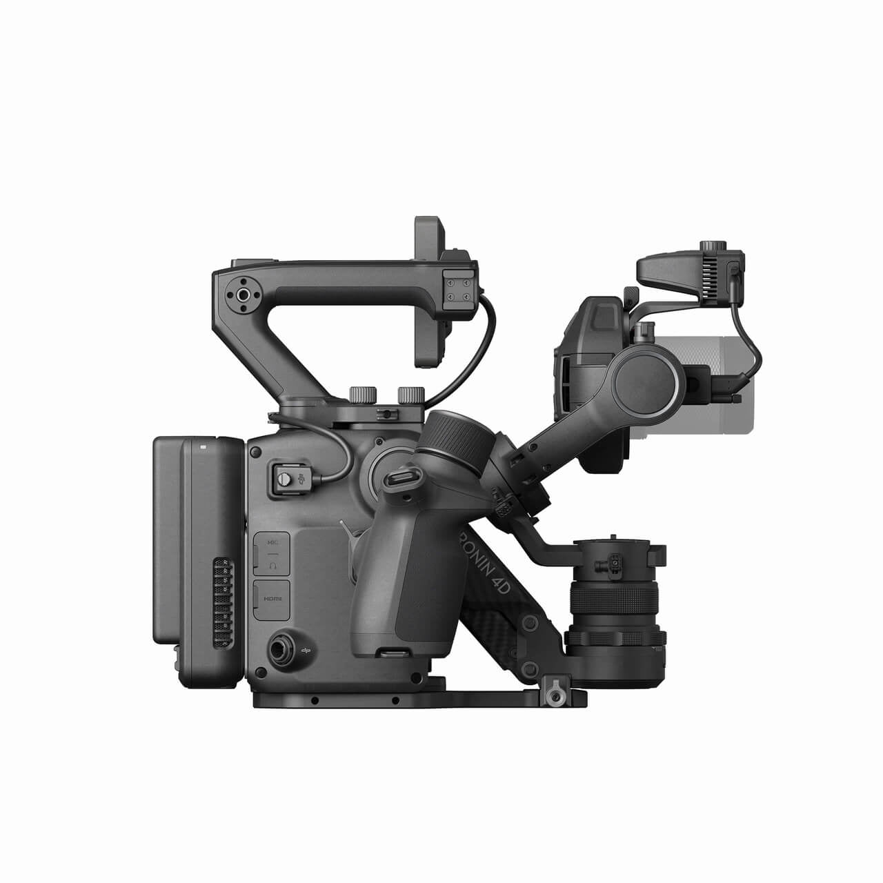 DJI Ronin 4D 6K Camera gimbal on a white background