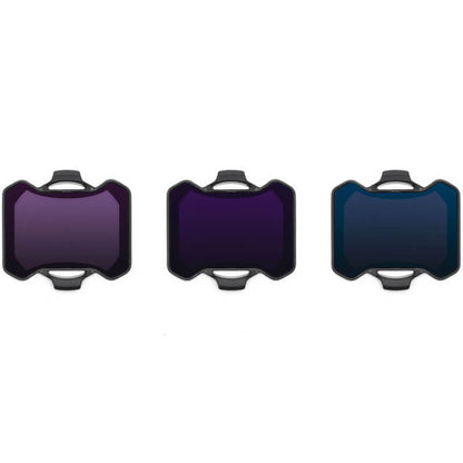 Three rectangular objects with gradient colors on a white background