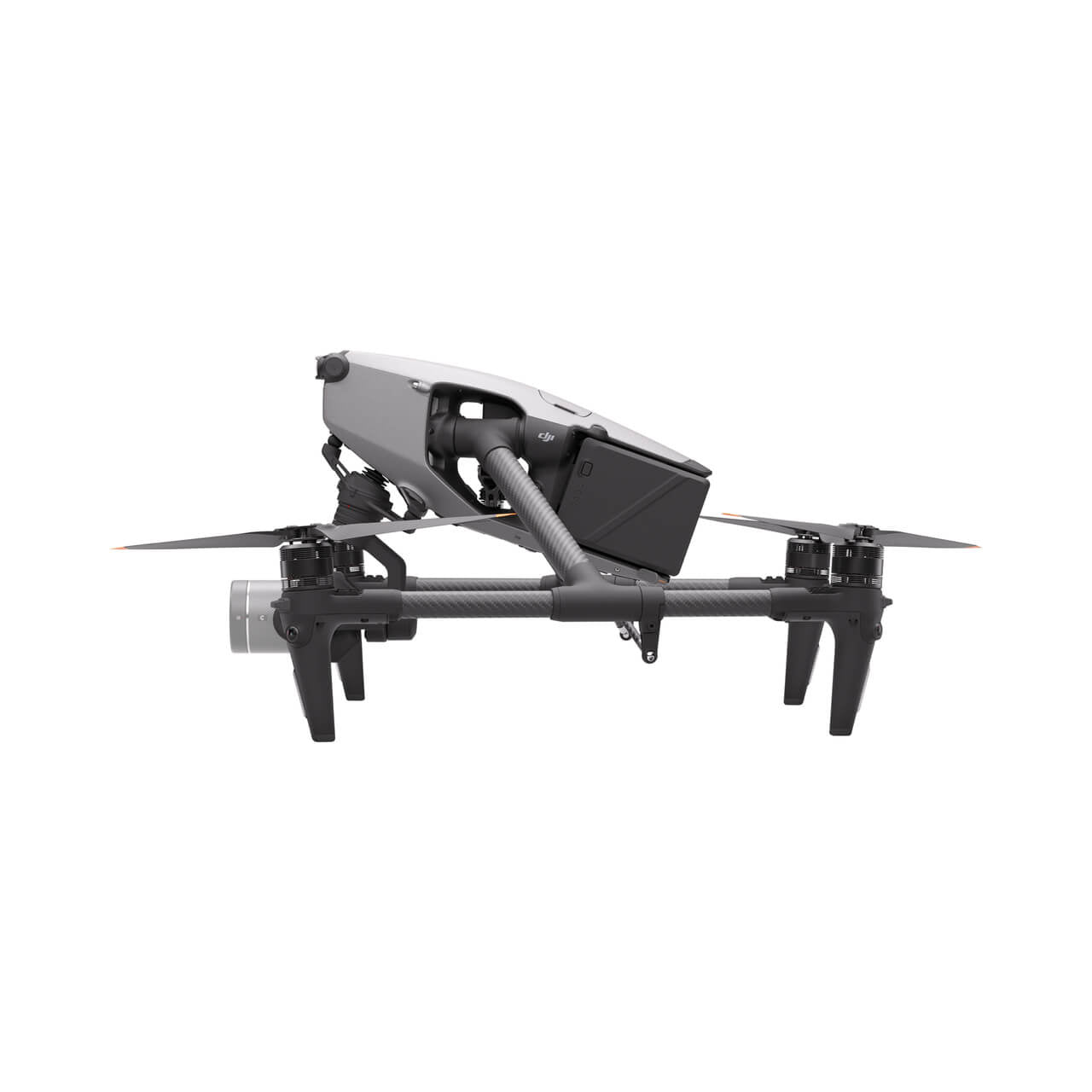 Inspire 3 Black drone on a white background