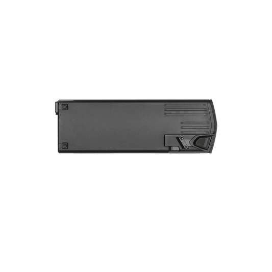 Black rectangular object with textured surface on a black background
