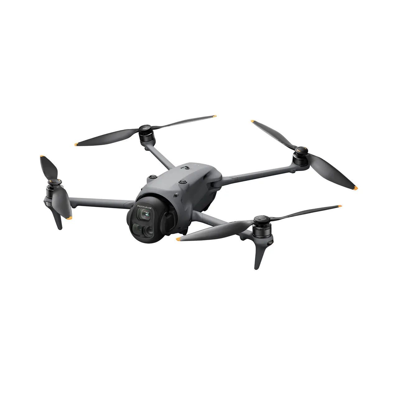 DJI Mavic 4 Pro with propellers in white background