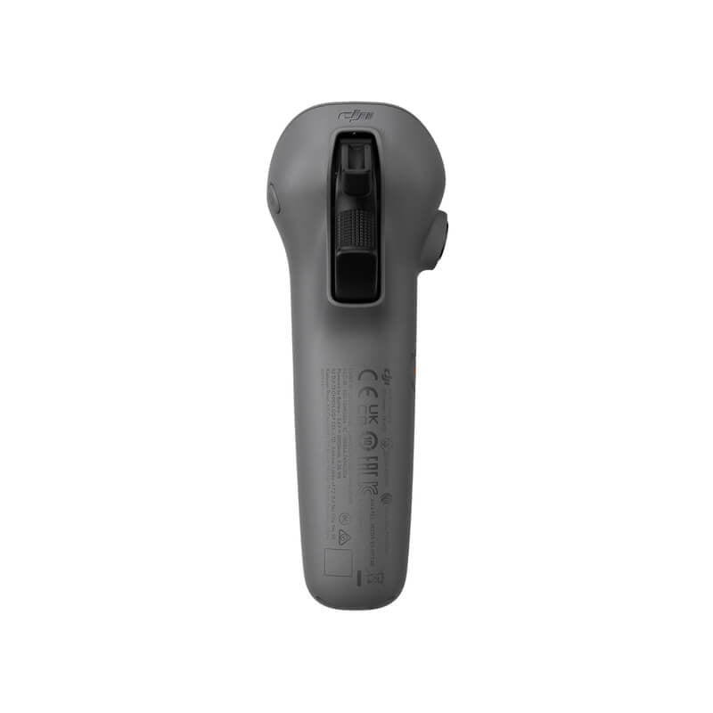 Gray electronic device on a white background