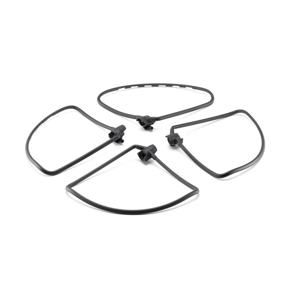 Black propeller guard on a white background