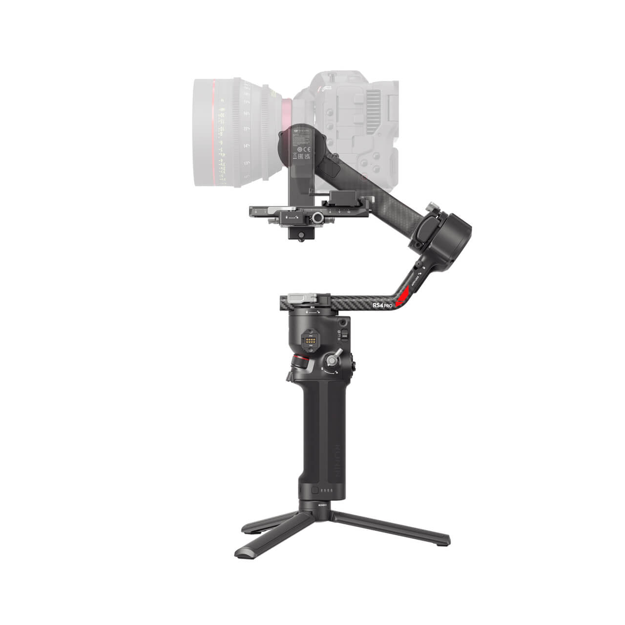 DJI Ronin RS 4 Pro in white background