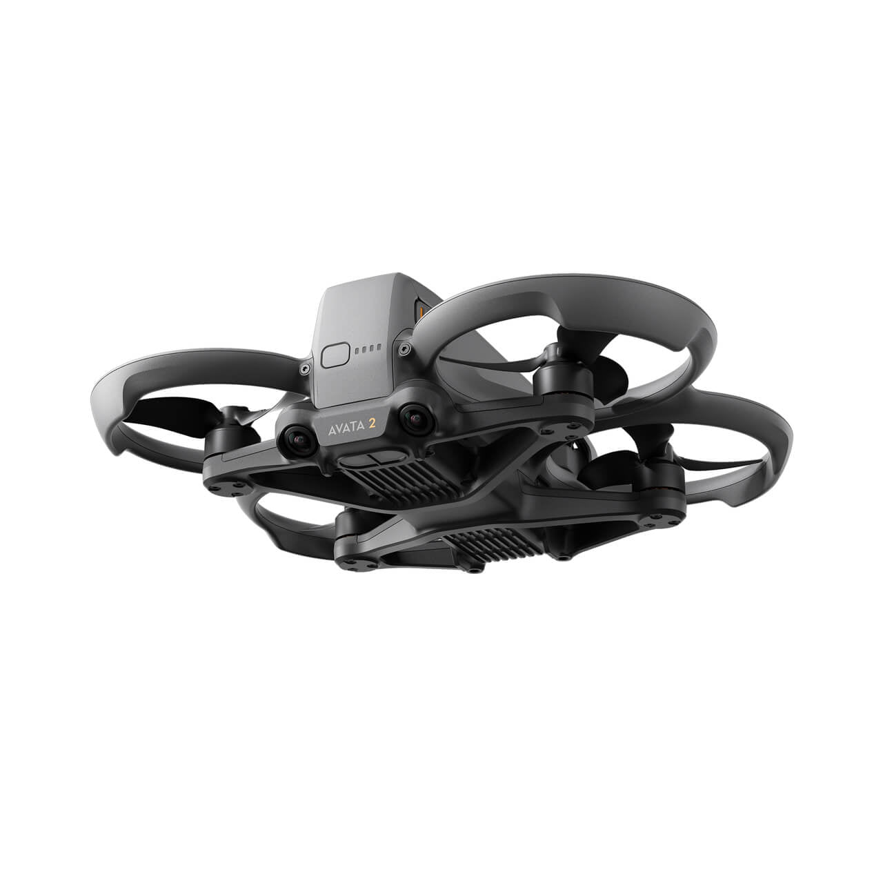 DJI Avata 2 Black drone with 'Avata 2' branding on a white background