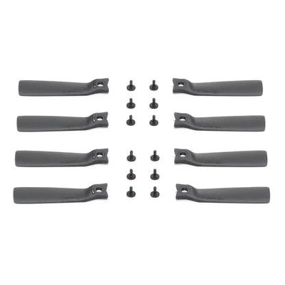Set of black mechanical parts on a white background