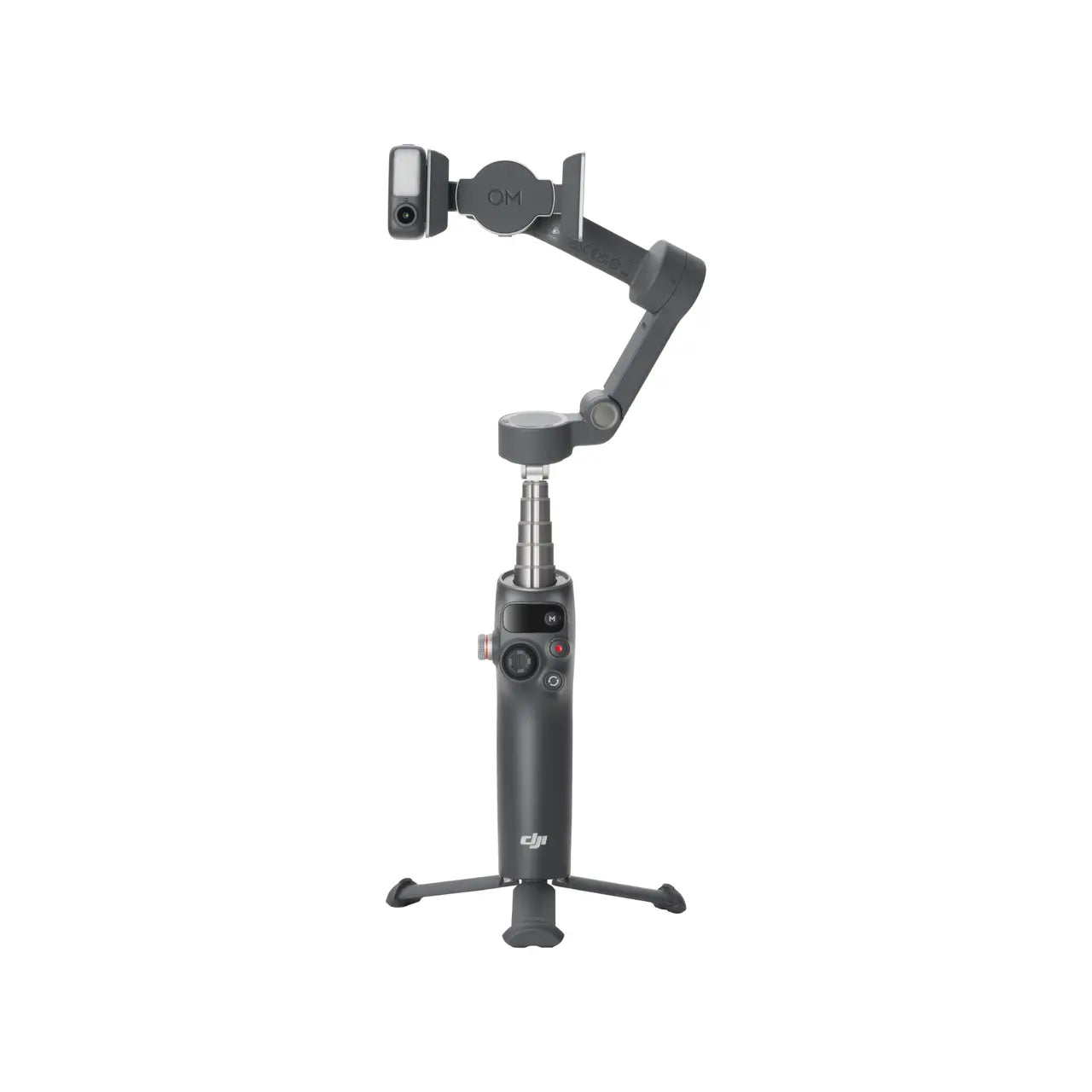 DJI Osmo Mobile 8 smartphone stabilizer on a white background
