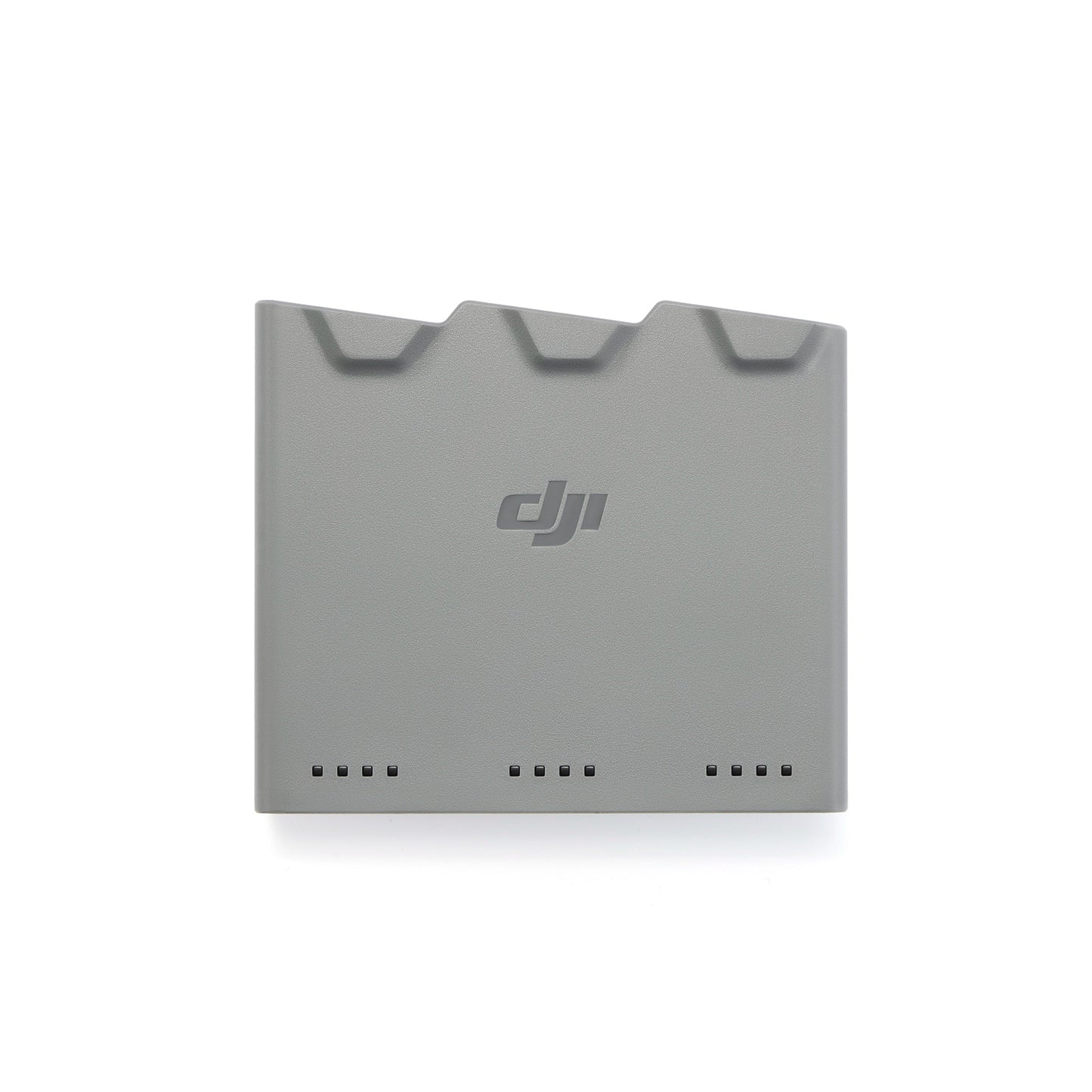 Gray battery with DJI logo on a white background