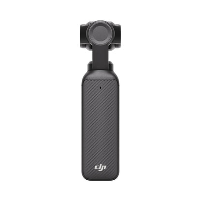 Black DJI Osmo Pocket 3 camera on a white background
