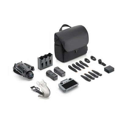 DJI mavic 4 pro fly more combo with accessories in white background