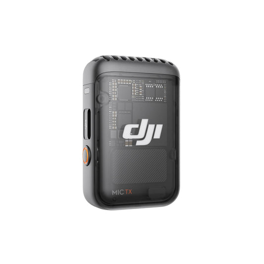 DJI Mic 2 device on a white background